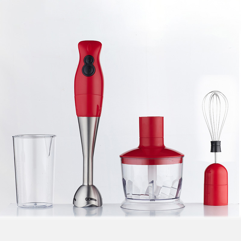 HM-708 ใช้ในบ้าน GS CE RoHS LFGB CB ErP REACH Certified Chop Cut Fruit Vegetable Mix Immersion Hand Blender