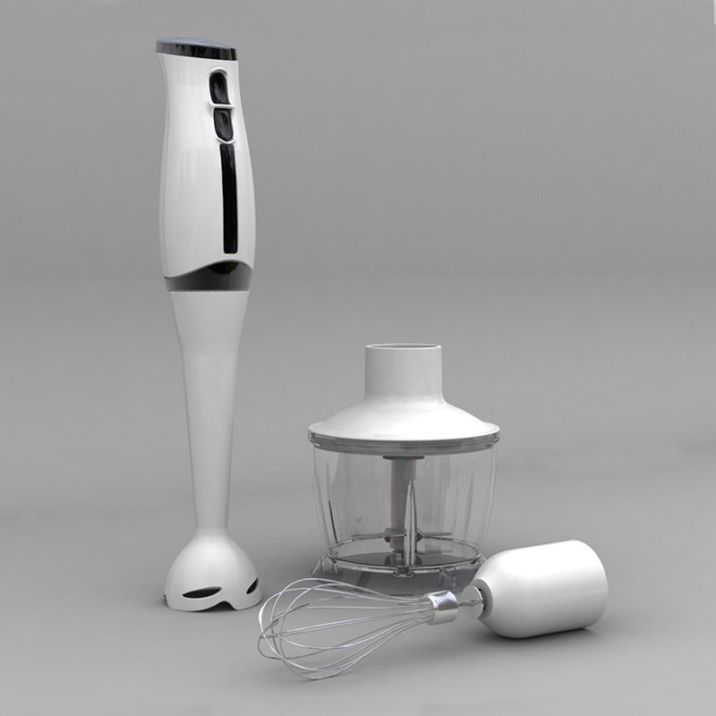 HM-708 ใช้ในบ้าน GS CE RoHS LFGB CB ErP REACH Certified Chop Cut Fruit Vegetable Mix Immersion Hand Blender