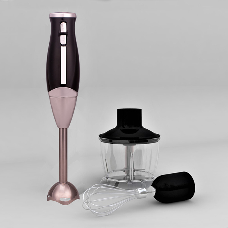 HM-708 ใช้ในบ้าน GS CE RoHS LFGB CB ErP REACH Certified Chop Cut Fruit Vegetable Mix Immersion Hand Blender